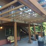 Deck from below