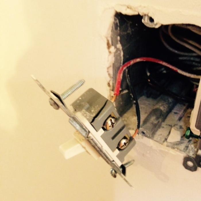 Incorrectly installed Switch...Broken Switch