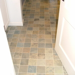 Kid's bathroom floor