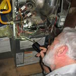 Furnace interior visual check