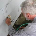 Static water pressure measurement