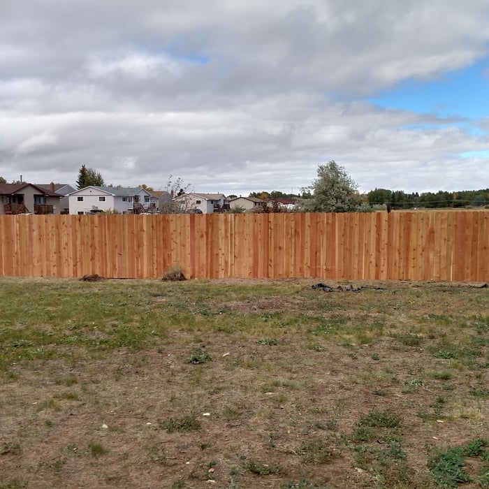 Cedar Privacy Fence