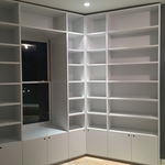 Bookshelves assembled 1