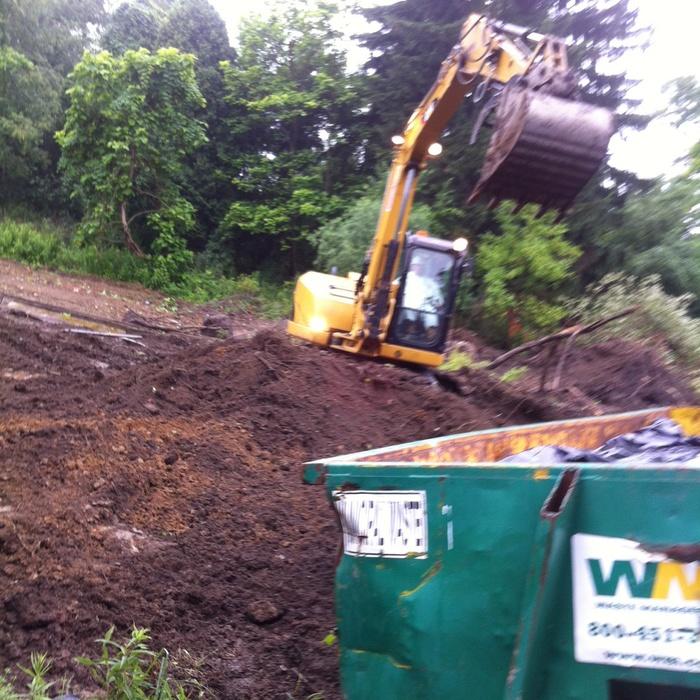 Loading dumpsters