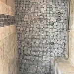 Paris inspired spa like bathroom remodel