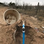 Ties into well