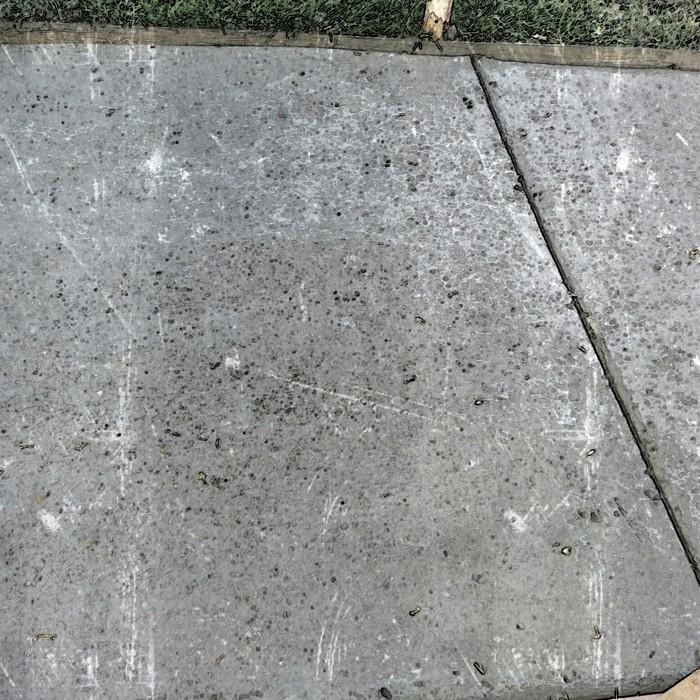 concrete walkway