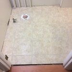 New small bath floor