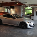 garage after