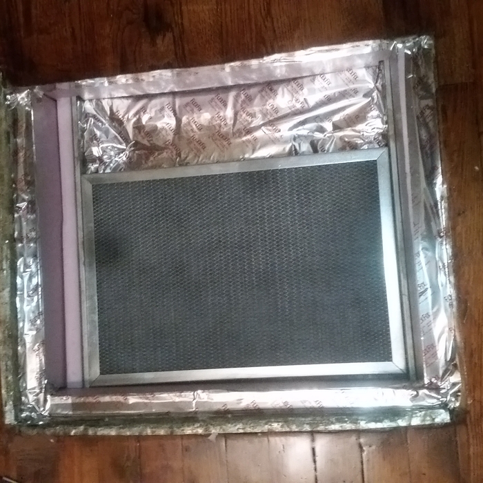 installation of electrostatic air filter