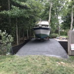 Finished boat pad