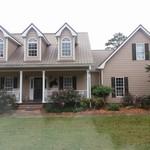 Charming home exterior and porch