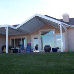 Louvered roof