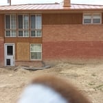 Back fill and add a Trex deck