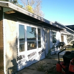 East wall Before