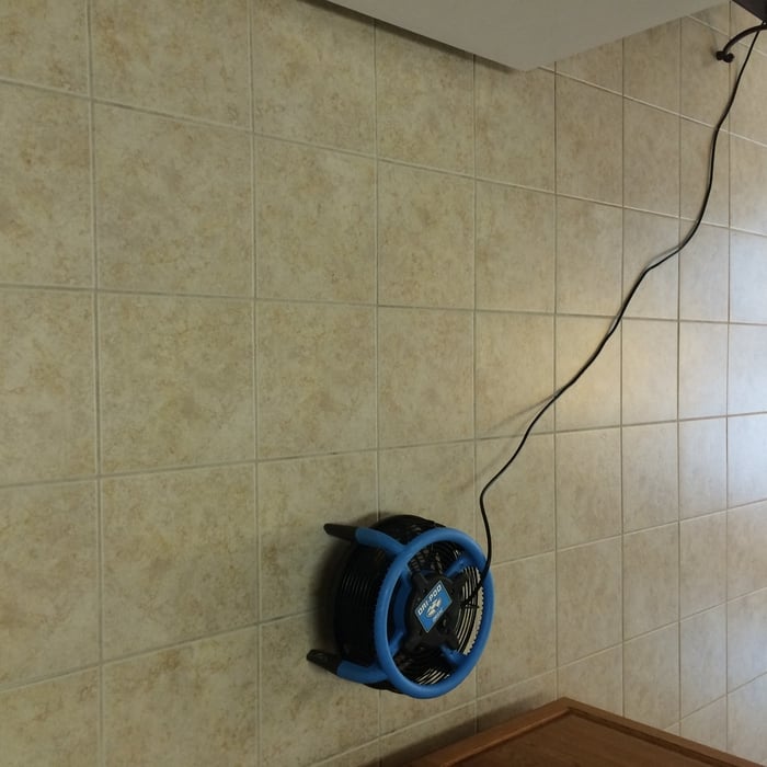 Cleaned Tile Floor after Clear Sealing