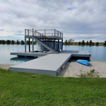 Extreme dock Toledo area on Private water