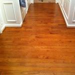 Hardwood flooring install