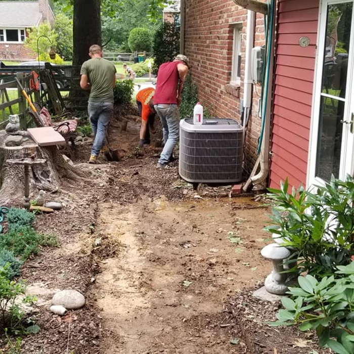 Progress of Walkway