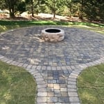 Paver Install with Border