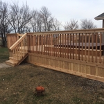 Cedar deck