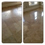 Travertine...before and after