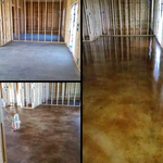 stained/polished concrete