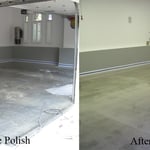 Natural polished concrete