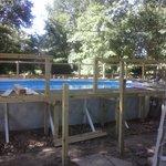 Pool deck