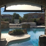 Outdoor projector display