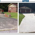 driveway cleaning