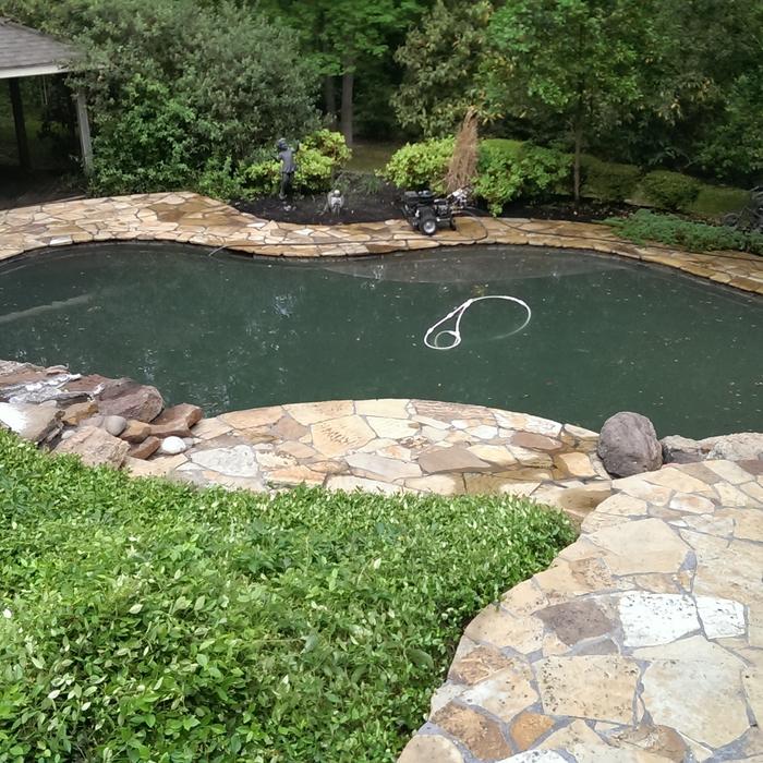 Pool Deck Cleaning