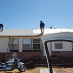 Metal roof