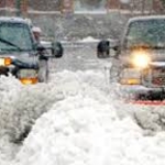 Trucks Plowing