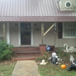 metal roof and porch