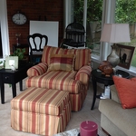 Sunroom painting area