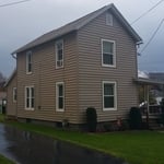 North Side of House Complete