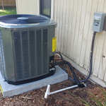 heat pump condenser unit
