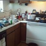 Kitchen after