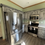 Powder Glaze and Walls Painted