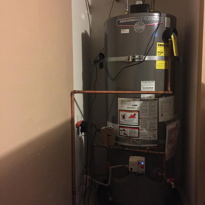 water heater replacement