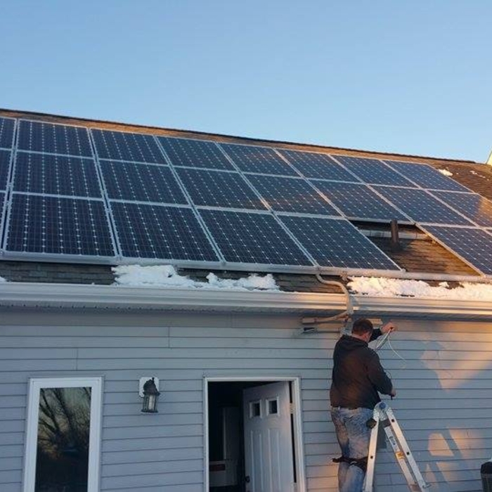 New solar install