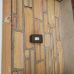 Installed outside receptacles.