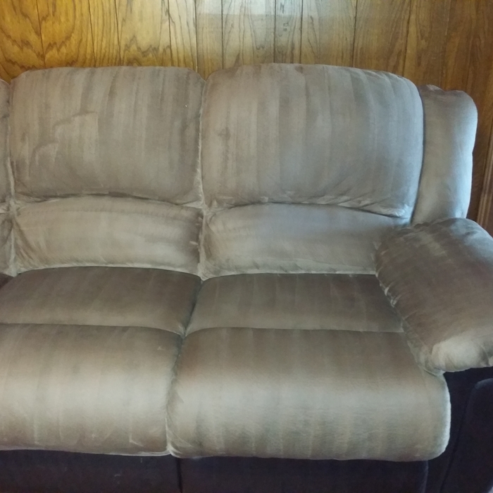 Upholstery- Before & Afte