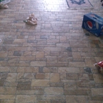 marks new floor