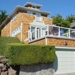 Stained Hardie Shingles