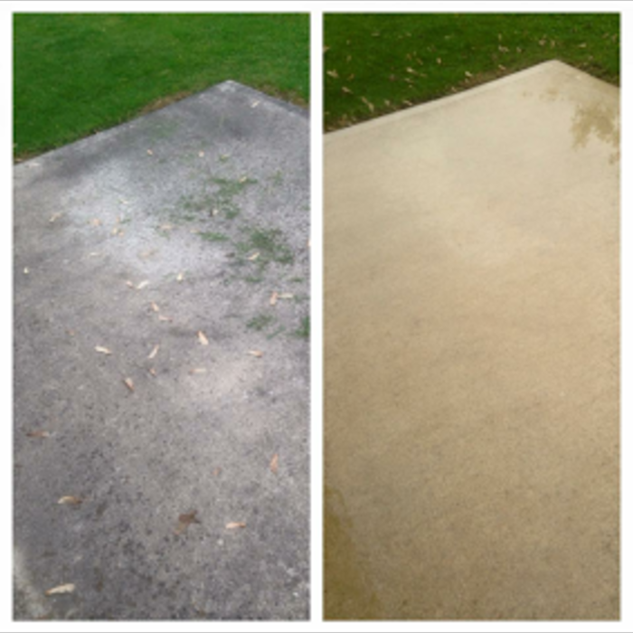 Power wash job