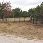 New ranch style fence