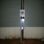 MOBILE HOME POWER POLE