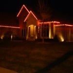 Red Christmas lights